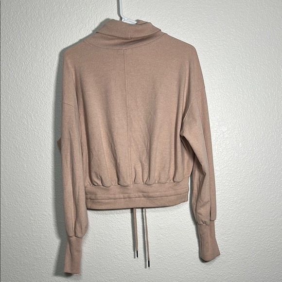 Sweaty Betty Tan Cowl Neck Sweater XS - Picture 2 of 6